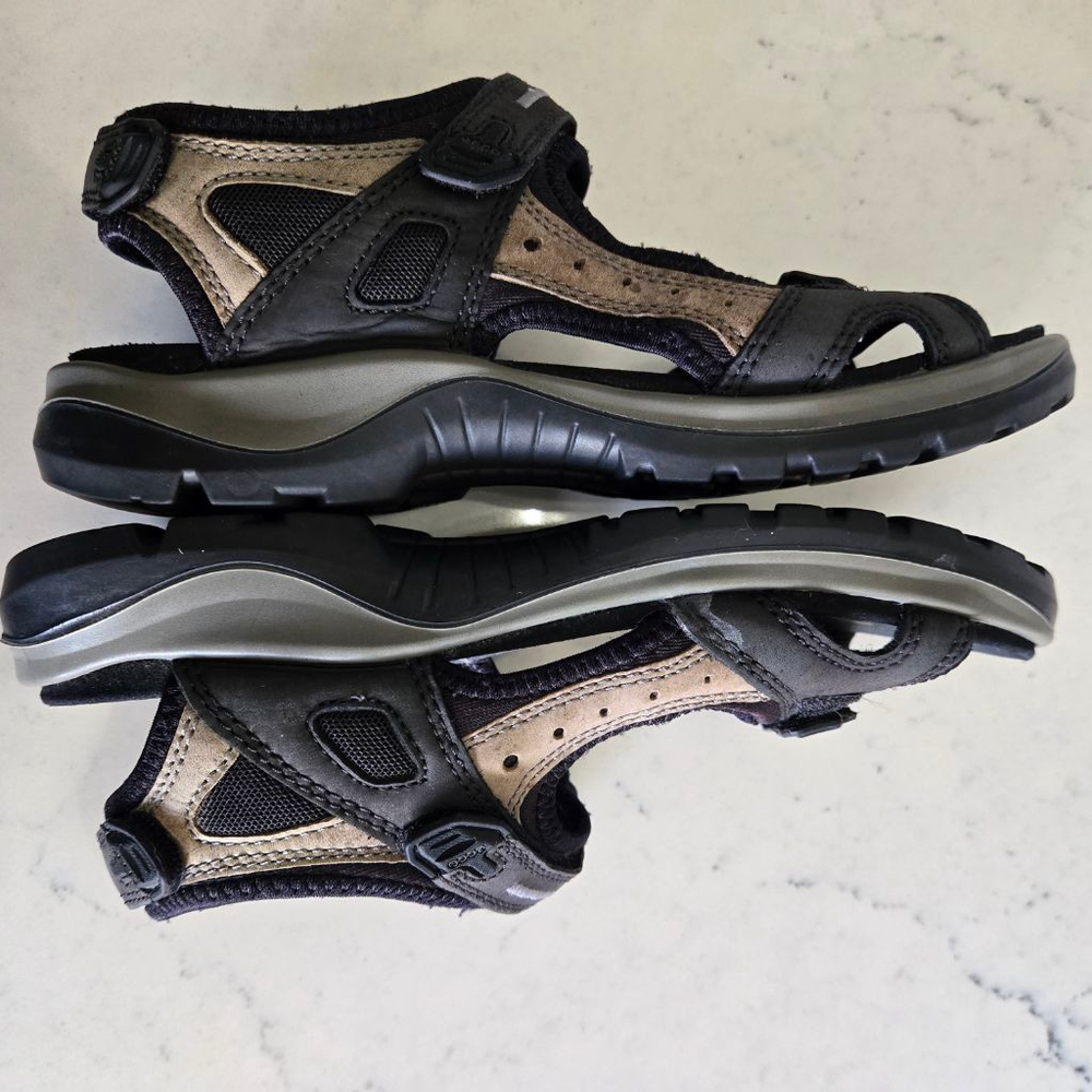 Women's ECCO Yucatan Walking Sandals w/Molded EVA Footbed Size EU 41/US 10-10.5 - Picture 9 of 10